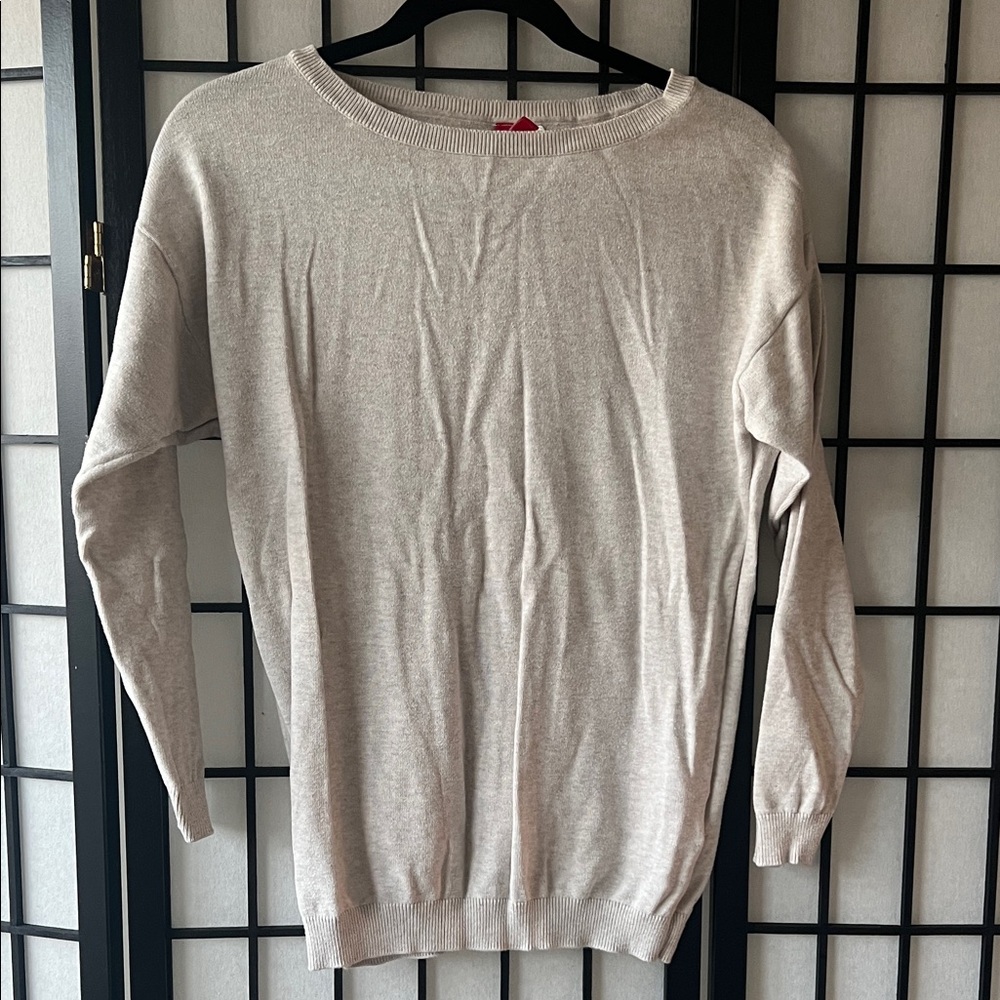 Divided Light Crewneck Top